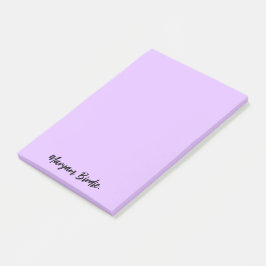 Anpassningsbart Namn med Klistermärke Post-it Block