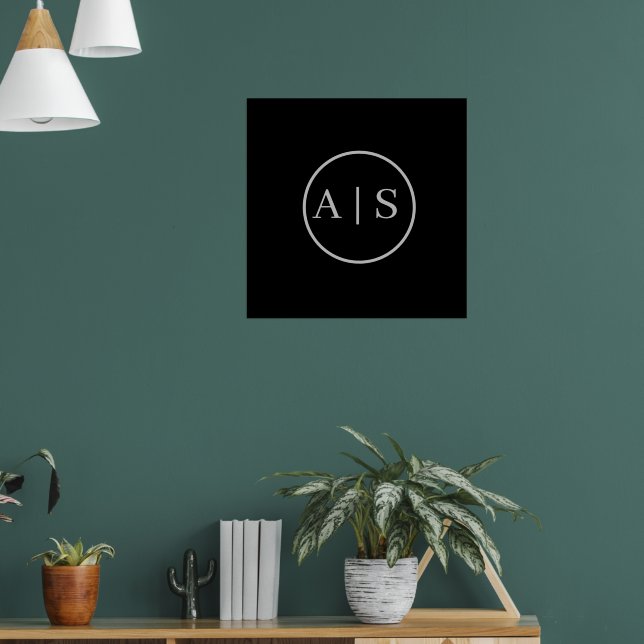 Anpassningsbart personligt namn poster (Vardagsrum 1)