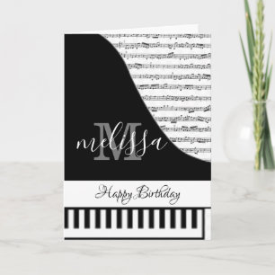 Anpassningsbart piano kort