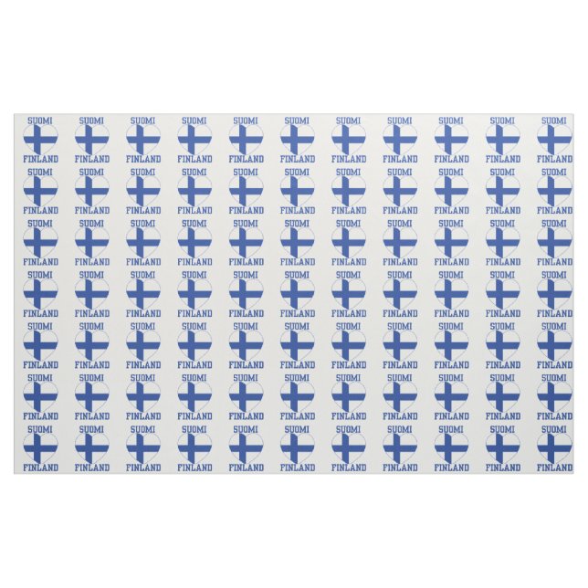 Anpassningsbartyg för SUOMI FINLAND Tyg (Yard)