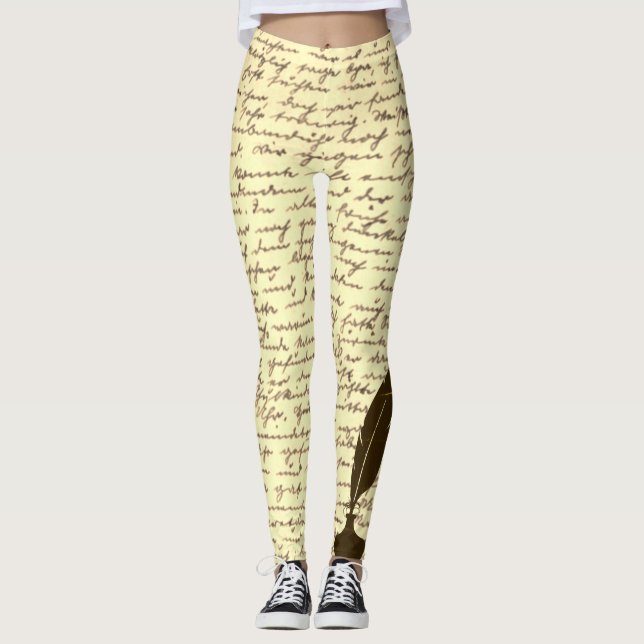 Anque Brev Leggings (Framsida)
