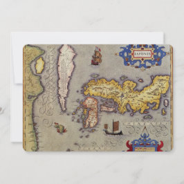 Anque Karta i Japan av Mercator och Hondius