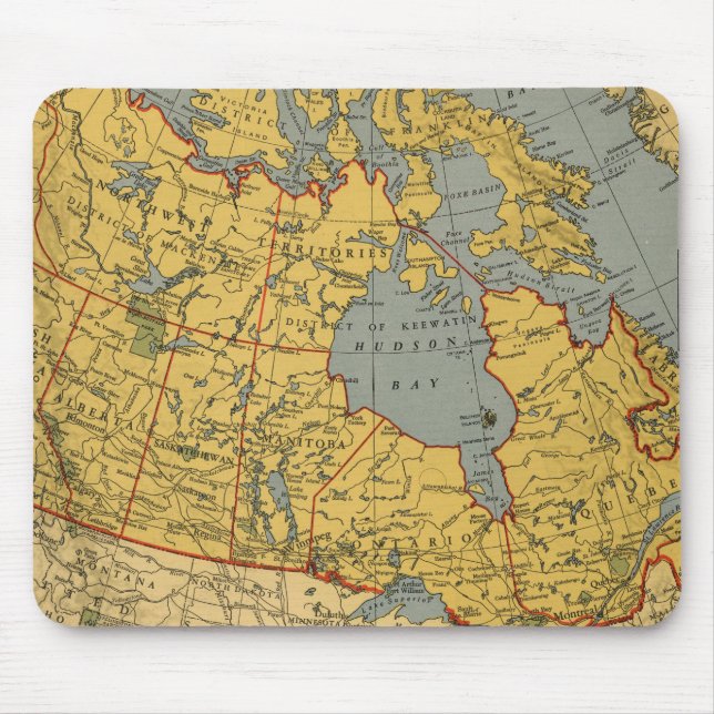 Anque Karta of Canada Musmatta (Framsidan)