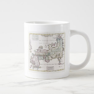 Anque Karta of Japan 1769 Jumbo Mugg