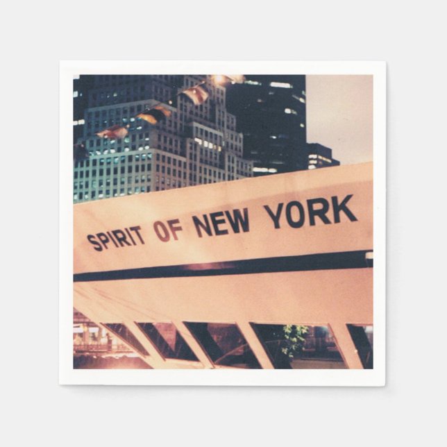 Anrit of New York cocktail napkins! Pappersservett (Framsidan)