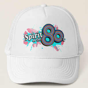 "Anrit of the 80's"-återdesignad vit hatt Keps