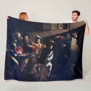 Anrop av Saint Matthew, Caravaggio Fleecefilt