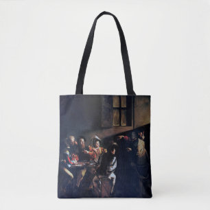 Anrop av Saint Matthew, Caravaggio Tygkasse