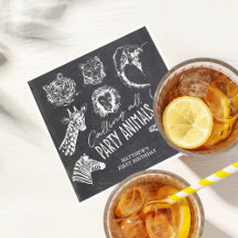 Anropa alla Party-djur på kalkskivor