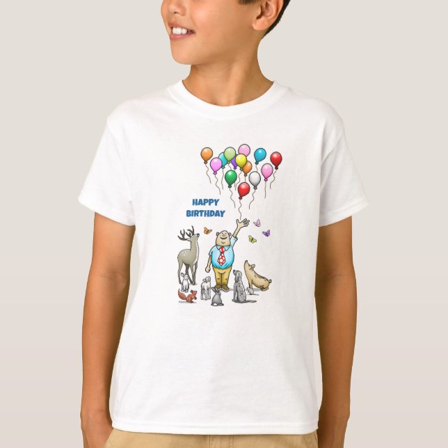 Anropa alla Party-djur T Shirt (Framsida)