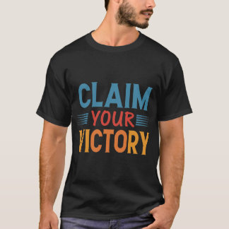 Anropa din seger Design manar-Shirt T Shirt