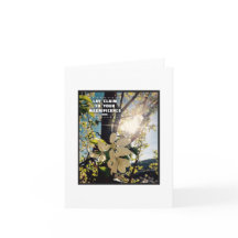 Anropa ditt magnifika anteckningskort - tomt inuti