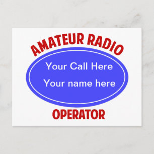 anropa QSL Vykort