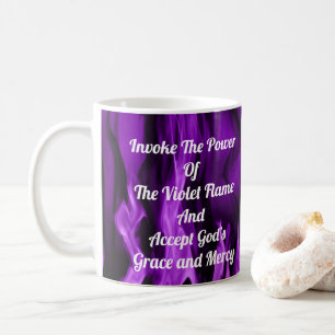 Anropa Violet Flame Kaffemugg