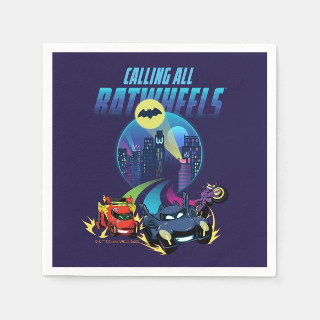 Anropar alla Batjul™ Pappersservett (Framsidan)