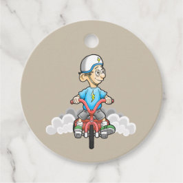 Anropar alla Biker Gåvor Etiketter