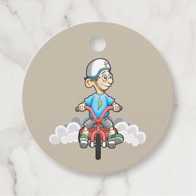 Anropar alla Biker Gåvor Etiketter (Framsida)