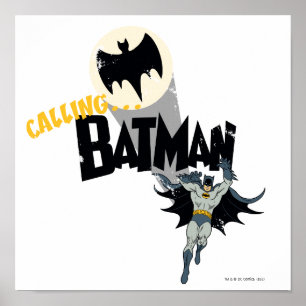 Anropar Batman Graphic Poster