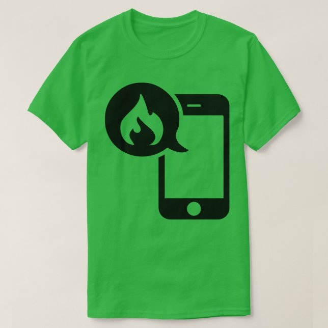 Anruf Feuer T Shirt (Design framsida)