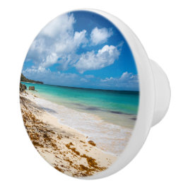 Anse Canot-stranden på Marie-Galante Knopp