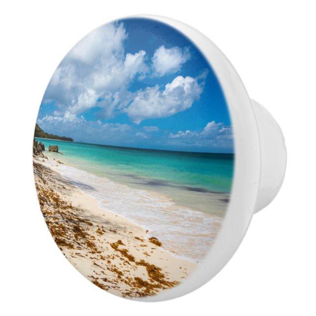 Anse Canot-stranden på Marie-Galante Knopp (Höger)