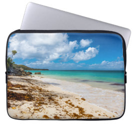 Anse Canot-stranden på Marie-Galante Laptop Fodral