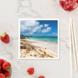 Anse Canot-stranden på Marie-Galante Pappersservett