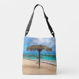 Anse des Rochers strand Axelväska