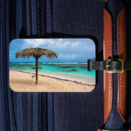 Anse des Rochers strand Bagagebricka