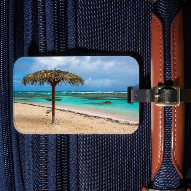 Anse des Rochers strand Bagagebricka (Framsida Insitu 4)