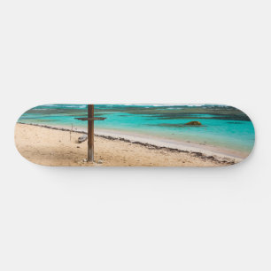 Anse des Rochers strand Mini Skateboard Bräda 18,5 Cm