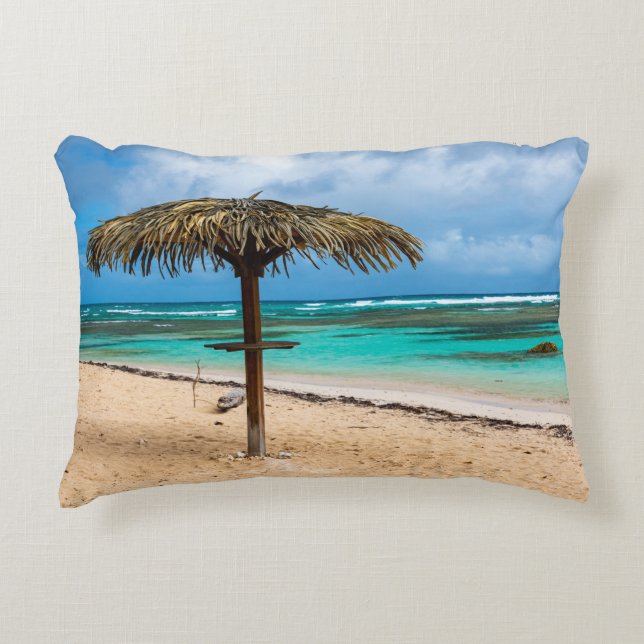 Anse des Rochers strand Prydnadskudde (Framsidan)