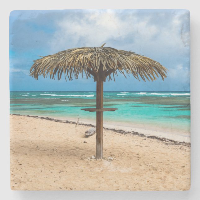 Anse des Rochers strand Stenunderlägg (Framsidan)