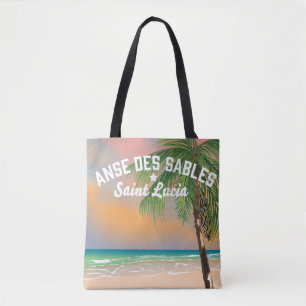 Anse Des Sables Saint Lucia Tygkasse