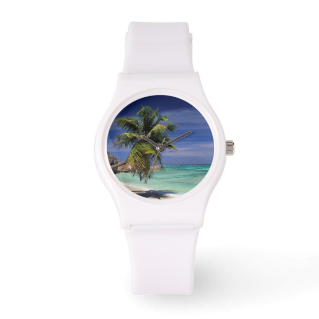 Anse Source D'Argent-stranden, La Digue Armbandsur (Framsida)