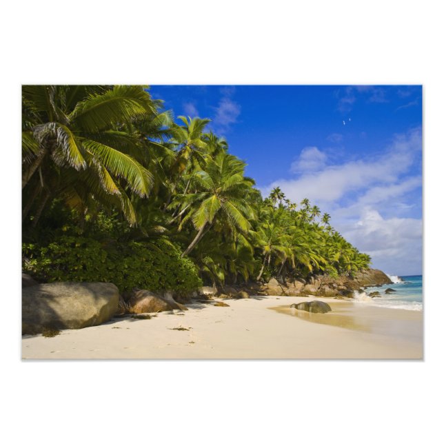 Anse Victorin Beach 3 Fototryck (Framsidan)