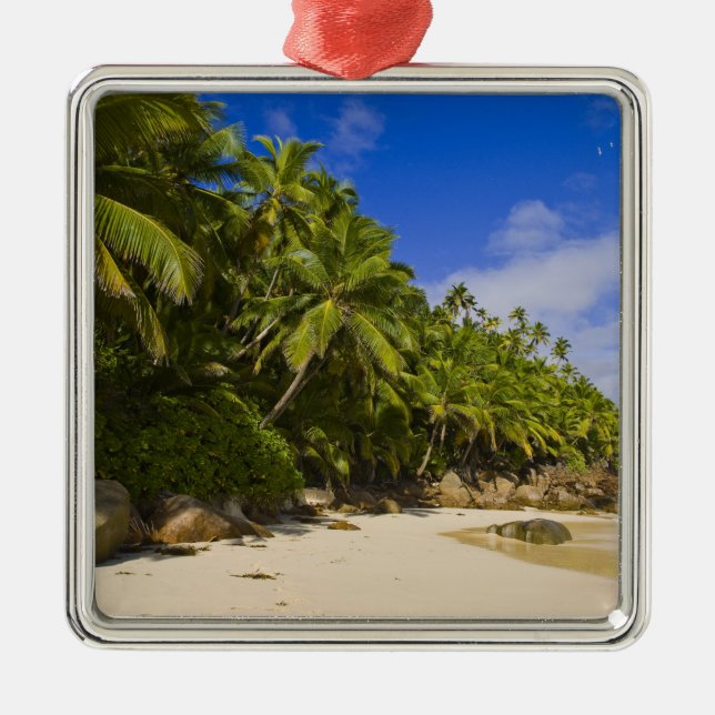 Anse Victorin Beach 3 Julgransprydnad Metall (Framsidan)