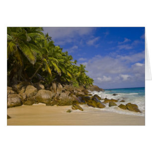 Anse Victorin Beach 4 Hälsningskort