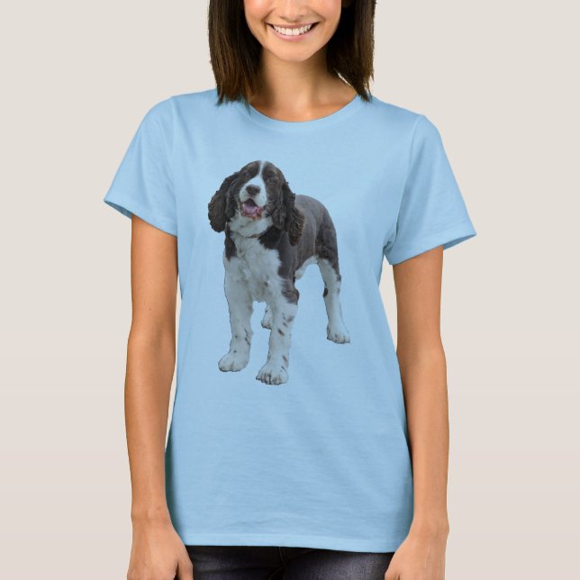 Anseende för SpringerSpaniel T-shirt (Framsida)