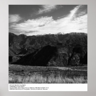 Ansel Adams odlingar nära Banning Heights Poster