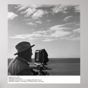 Ansel Adams Självporträtt, ca. 1967 Poster