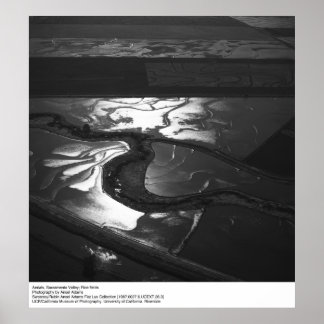 Ansel Adams syn på Sacramento-dalen Poster