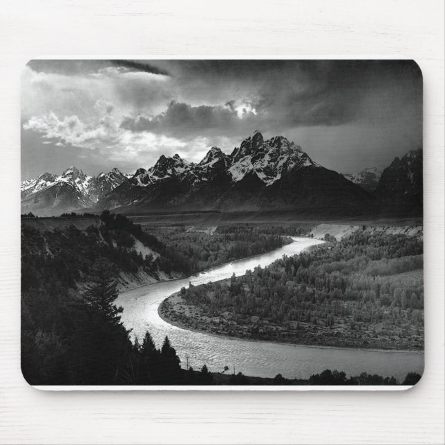 Ansel Adams The Tetons and the Snake River 1942 Musmatta (Framsidan)