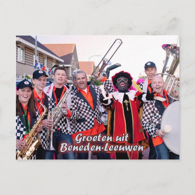 Ansichtkaart Piet van Vliet Vykort (Framsida)