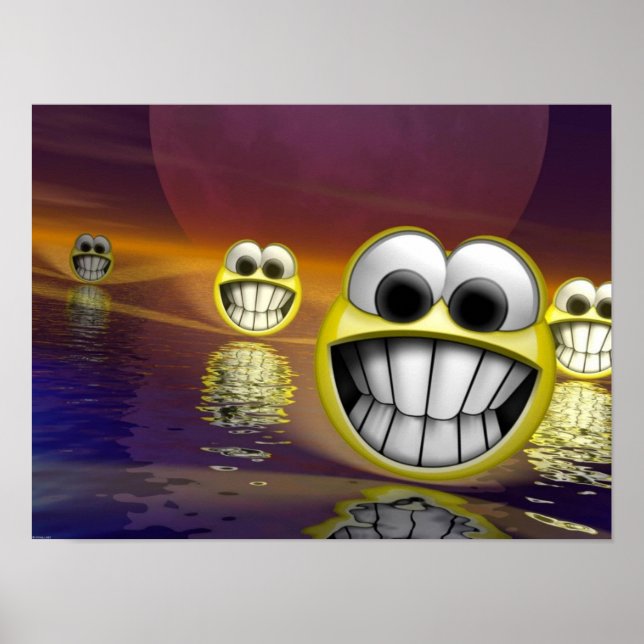 ansikte 3d poster (Framsidan)