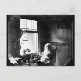 Ansikte alltid till solskenet: Whitman på Mickle S Vykort