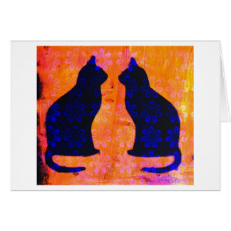 Ansikte av hälsningskort