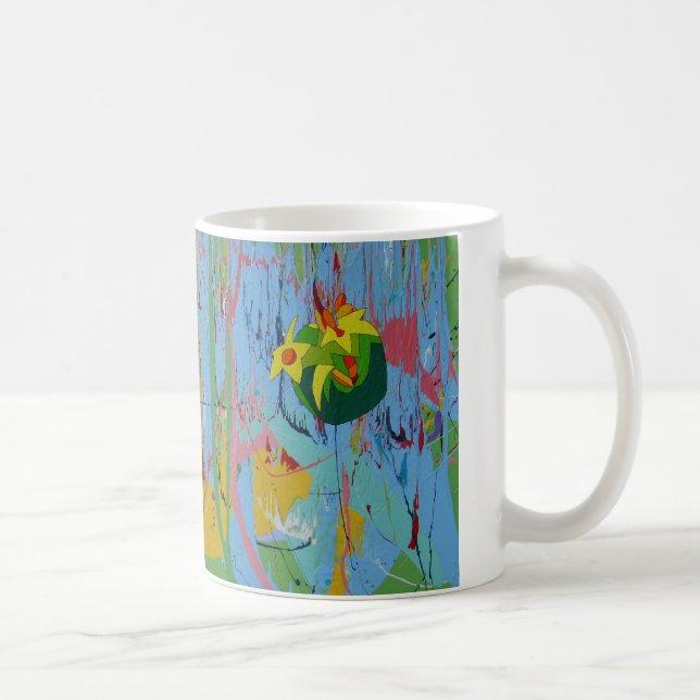 Ansikte av kaffemugg (Höger)