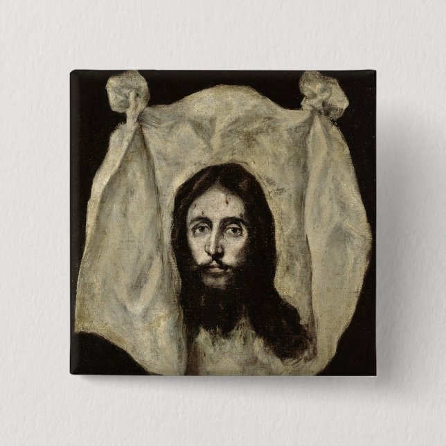 Ansikte av Kristus Knapp (Framsida)