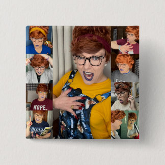 Ansikte av Pammy-knapp Knapp